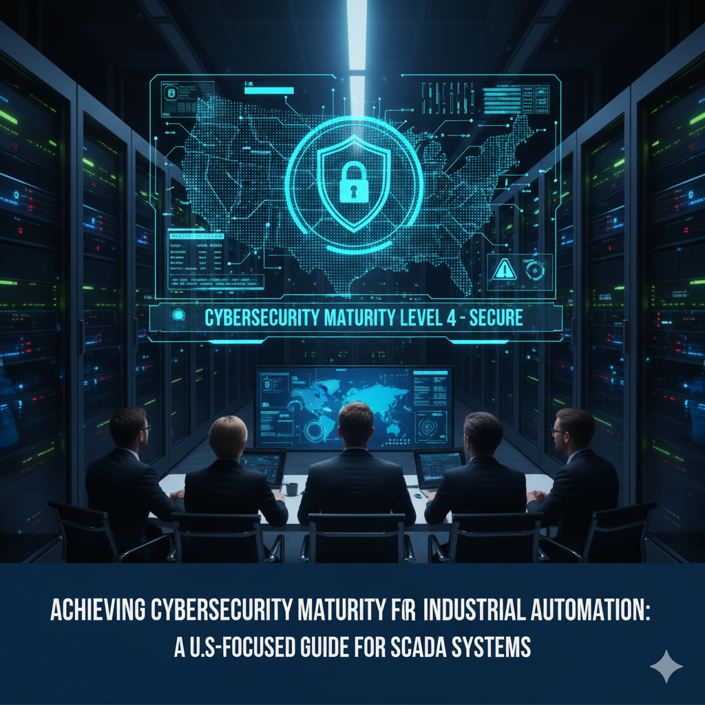 Achieving Cybersecurity Maturity for Industrial Automation: USA Focused Guide for SCADA Systems