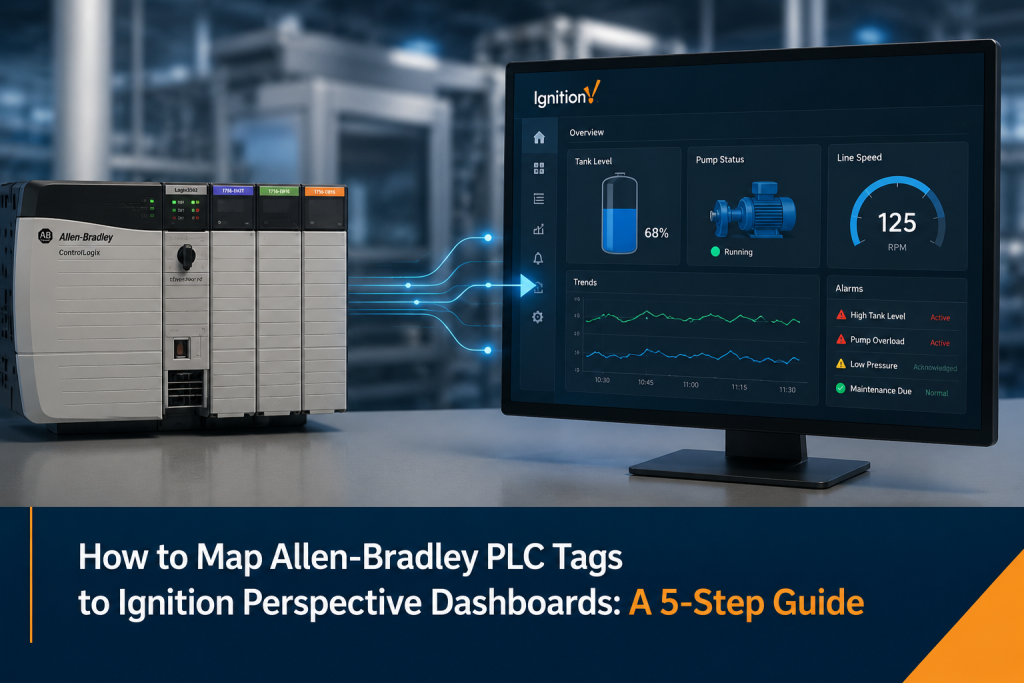 How to Map Allen-Bradley PLC Tags to Ignition Perspective Dashboards: A 5-Step Guide