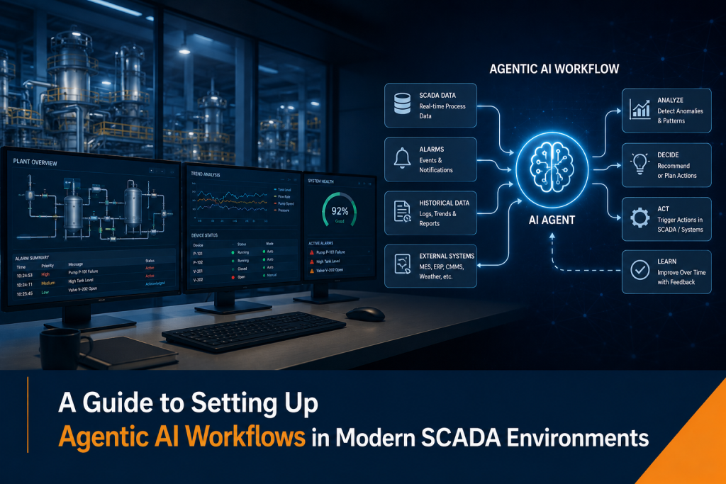 A Guide to Setting Up Agentic AI Workflows in Modern SCADA Environments