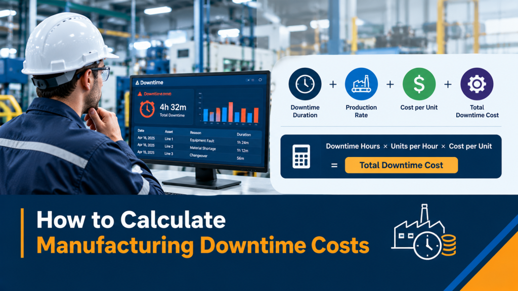 How to Calculate Manufacturing Downtime Costs